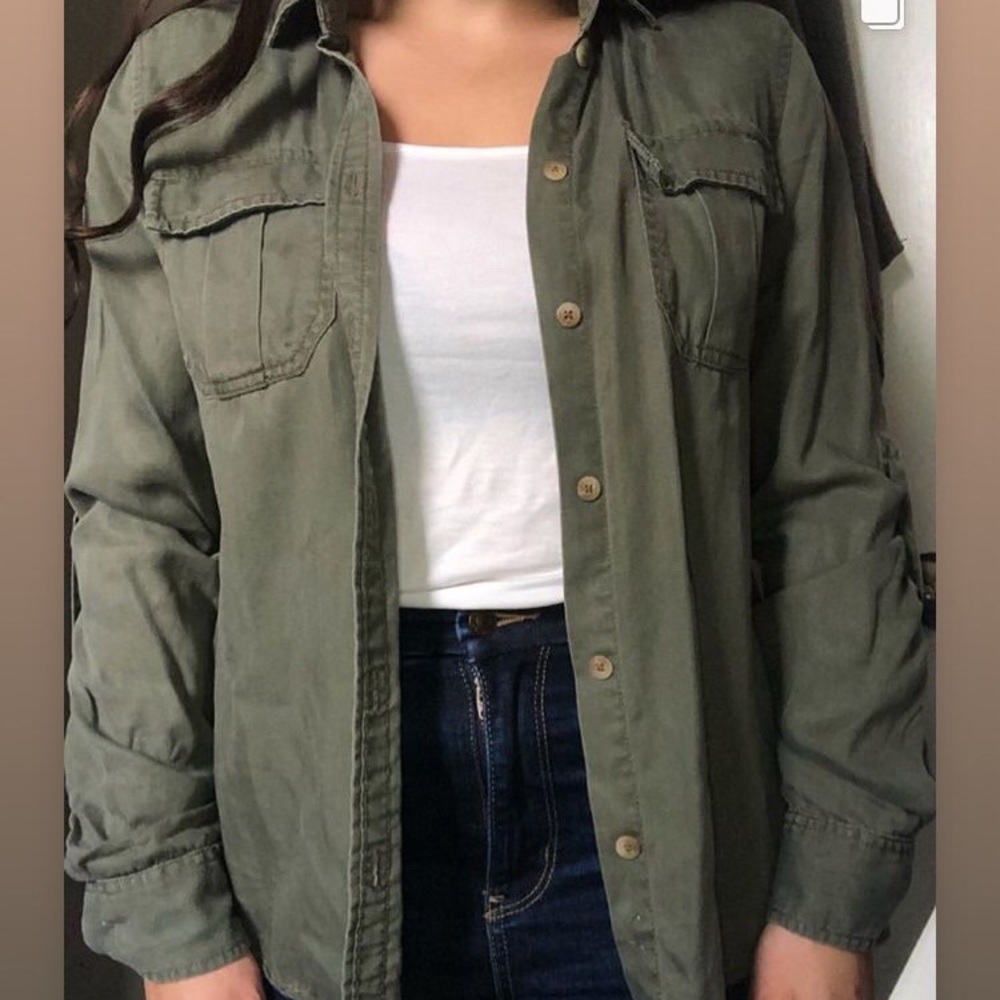 Button Down Top